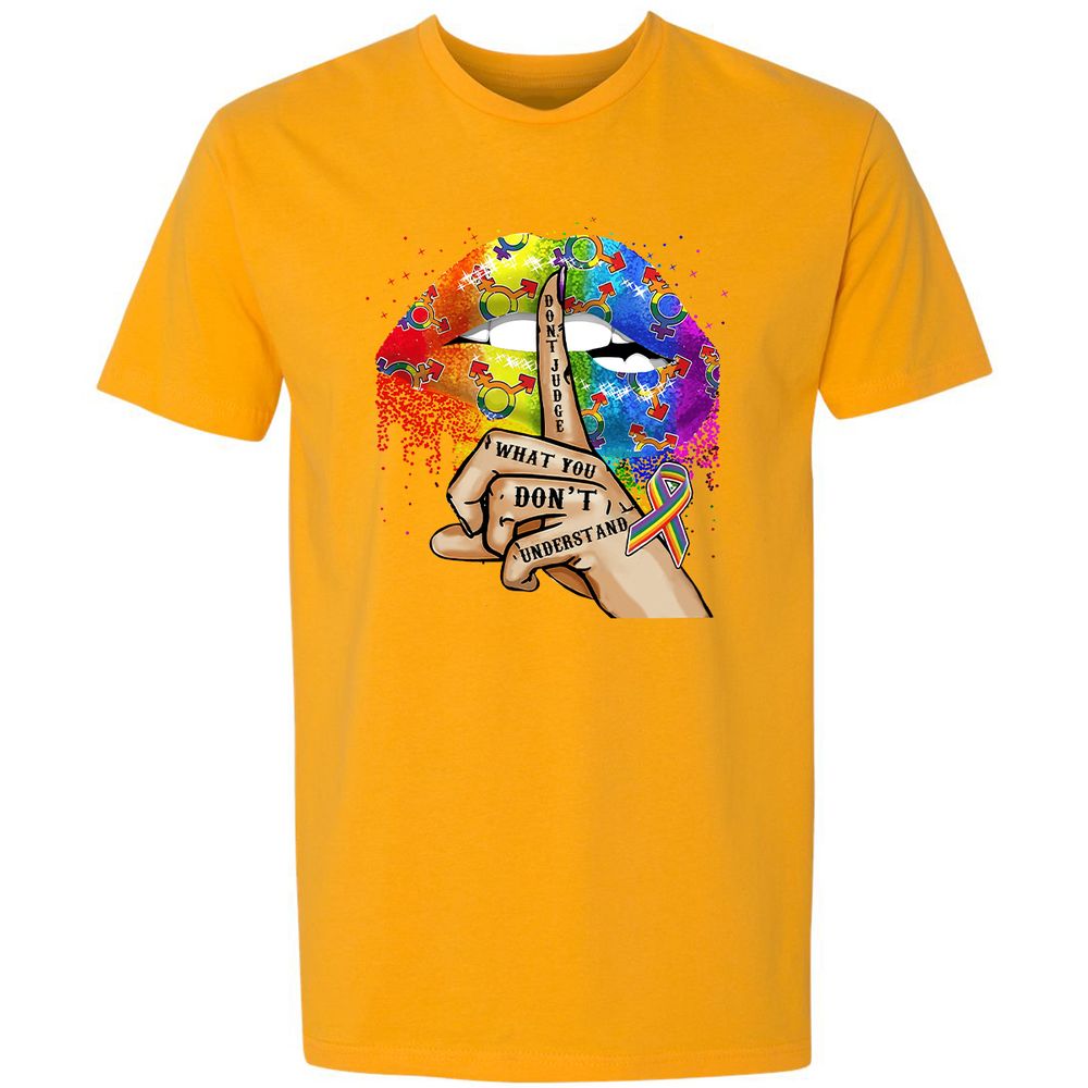 Premium Unisex T-Shirt - Q549EV62 - Gold - 12