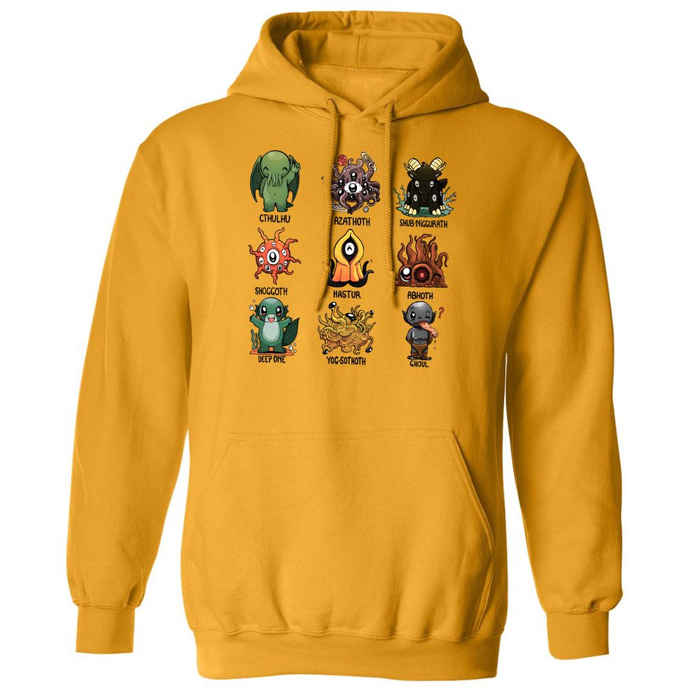 Classic Unisex Hoodie - E1GMDSEV - Gold - 12