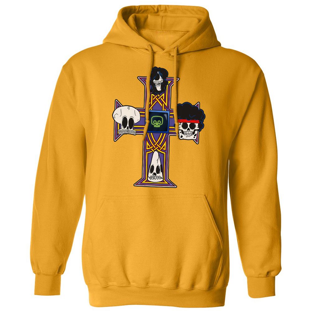 Classic Unisex Hoodie - CG6Y5R2J - Gold - 12