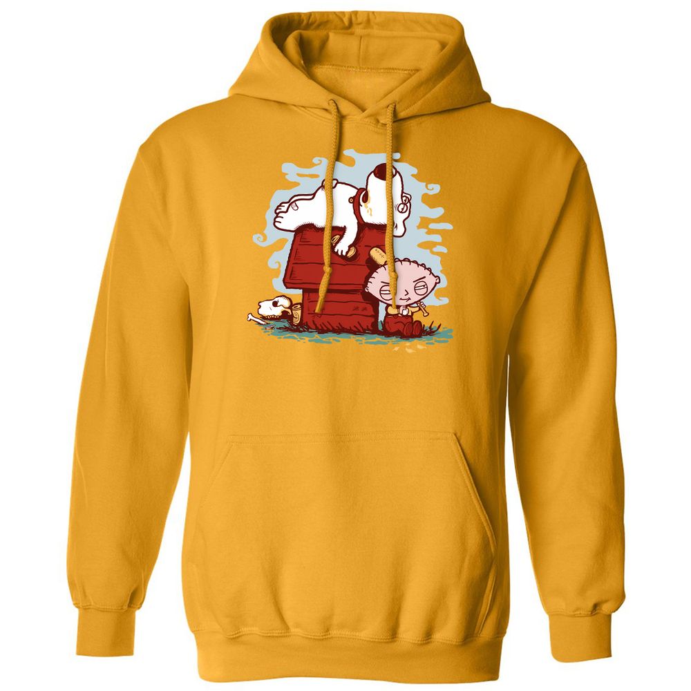 Classic Unisex Hoodie - NUXF3FZN - Gold - 12