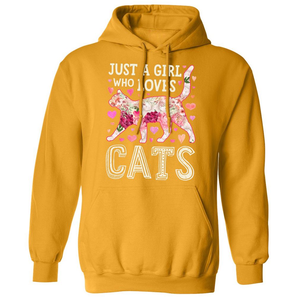 Classic Unisex Hoodie - 9172PBNS - Gold - 12