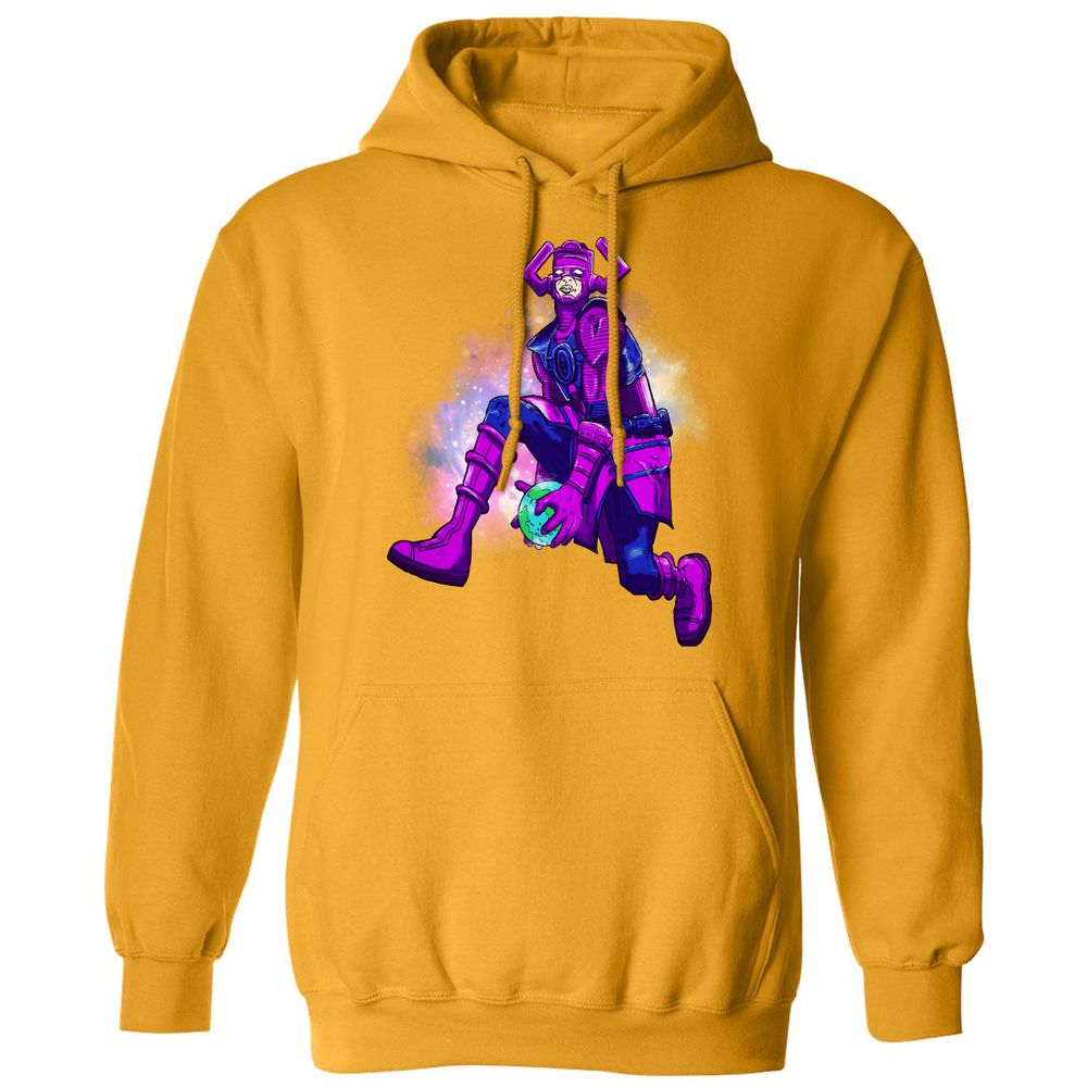 Classic Unisex Hoodie - HQ4PC75E - Gold - 12