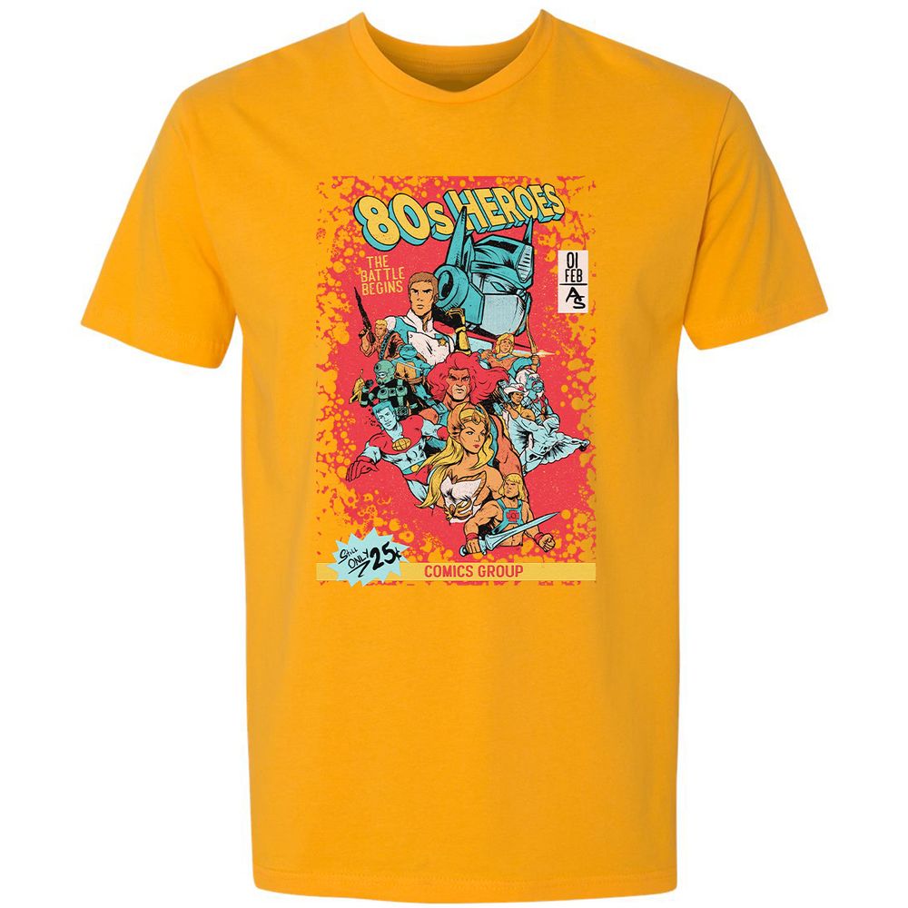 Premium Unisex T-Shirt - TVEJLFU2 - Gold - 12