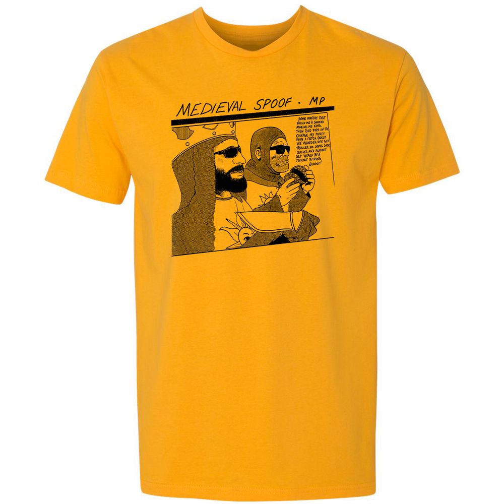 Premium Unisex T-Shirt - DH7EC27Z - Gold - 12