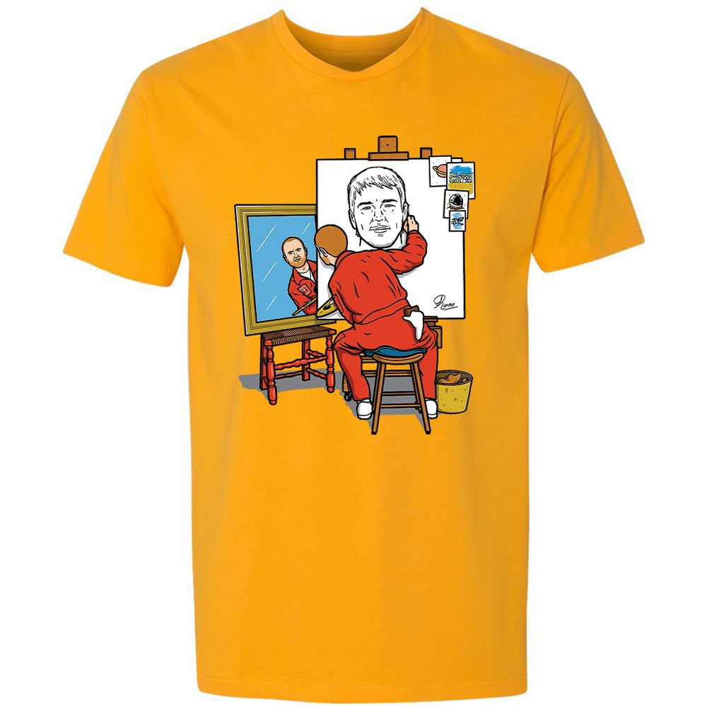 Premium Unisex T-Shirt - 4D5ZT4B4 - Gold - 12