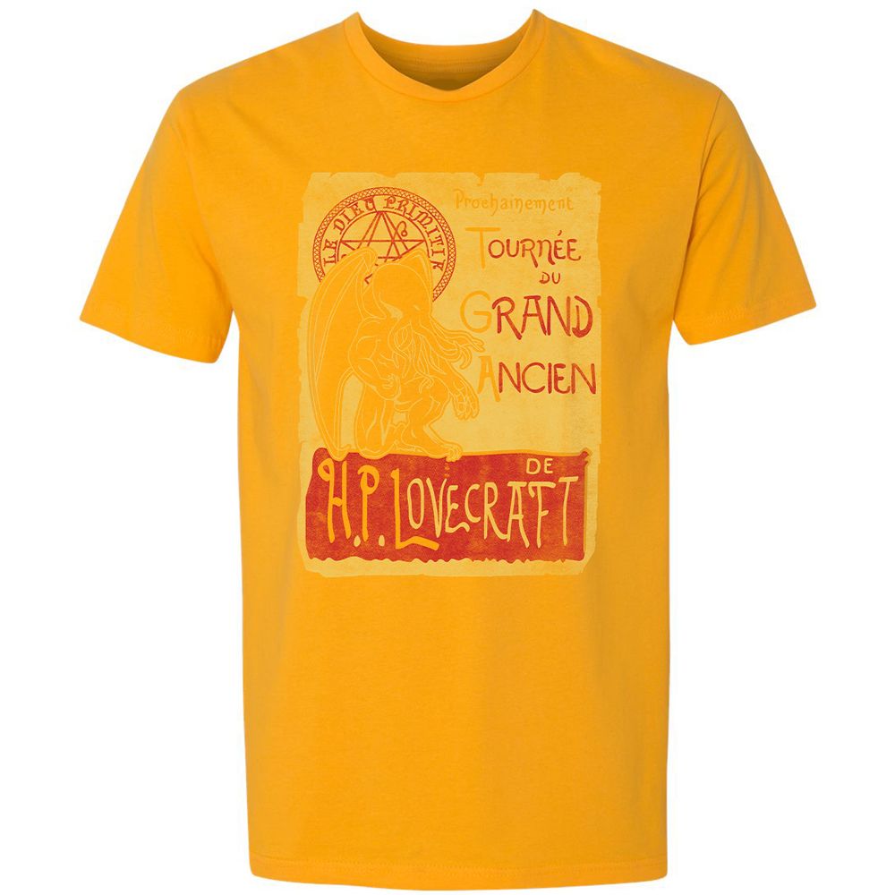 Premium Unisex T-Shirt - HJP27YR1 - Gold - 12