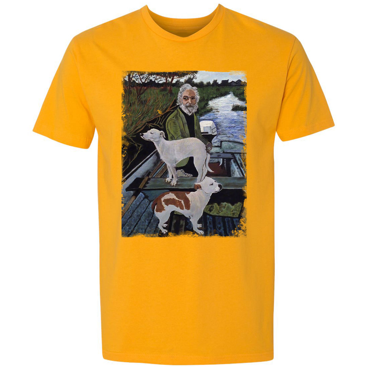 Premium Unisex T-Shirt - F4FF9LBP - Gold - 12