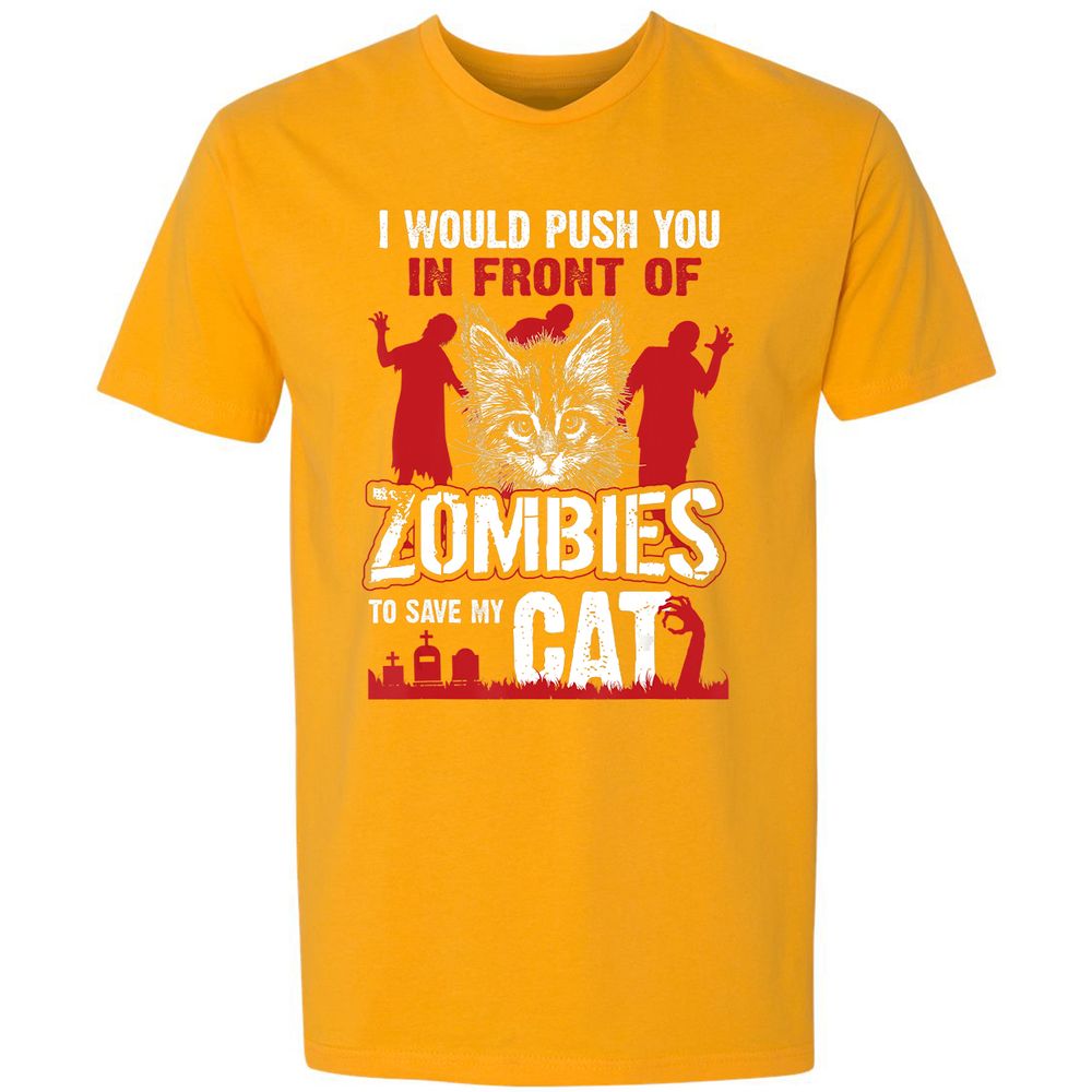 Premium Unisex T-Shirt - YKTQ7S19 - Gold - 12