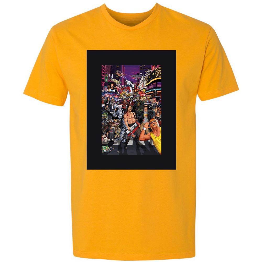 Premium Unisex T-Shirt - 6Q8BSQCV - Gold - 12