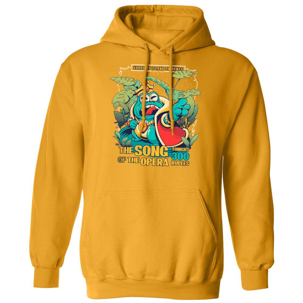 Classic Unisex Hoodie - RLDUK34V - Gold - 12