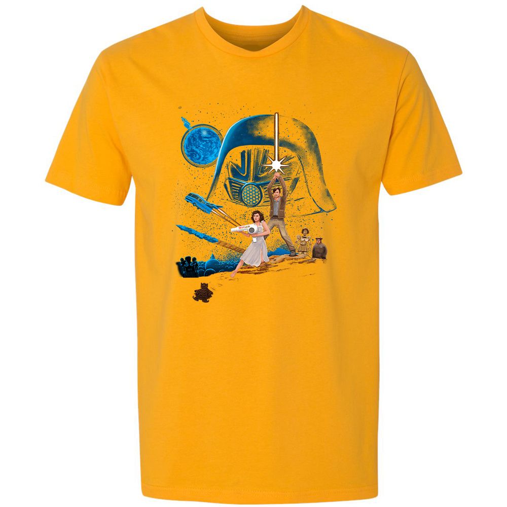 Premium Unisex T-Shirt - TL46C9VN - Gold - 12