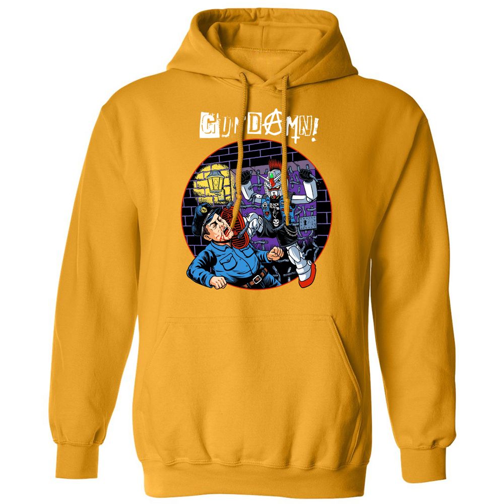 Classic Unisex Hoodie - ETXJ69ZD - Gold - 12