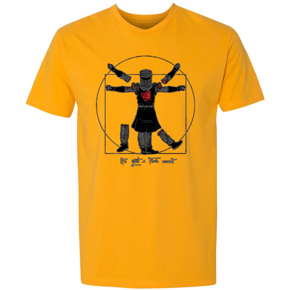 Premium Unisex T-Shirt - SNR7D85B - Gold - 12