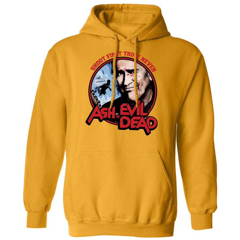 Classic Unisex Hoodie - RMQL9XHW - Gold - 12