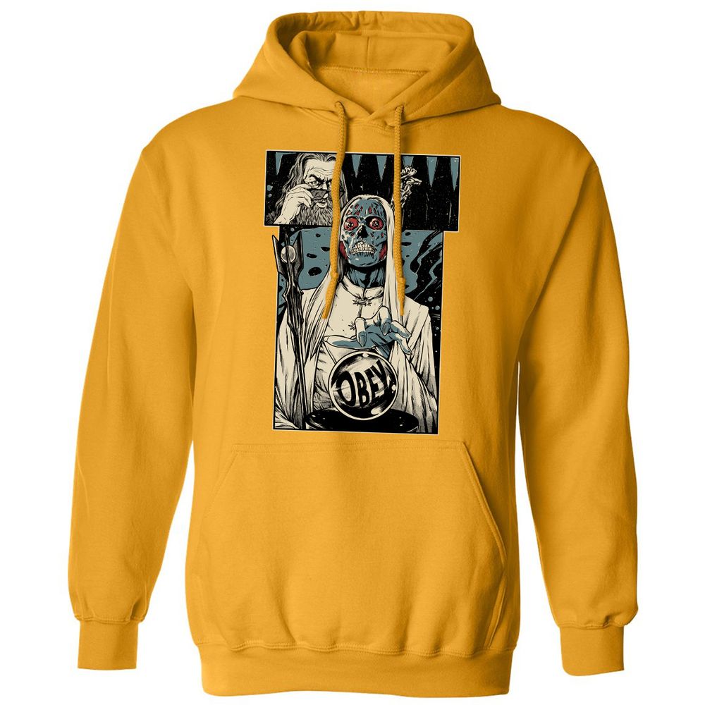 Classic Unisex Hoodie - Q6M65AVY - Gold - 12
