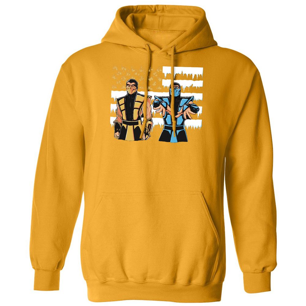 Classic Unisex Hoodie - QZPBTHBS - Gold - 12
