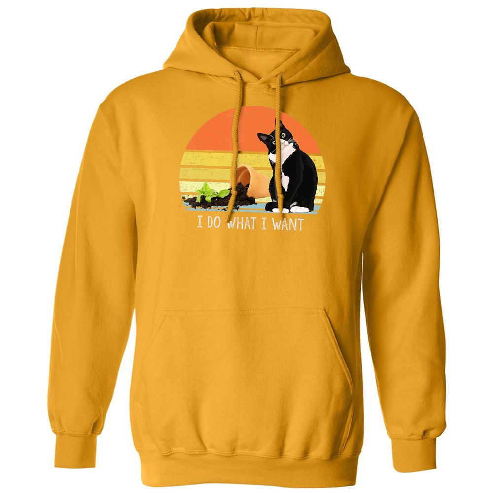Classic Unisex Hoodie - 63CQDGJS - Gold - 12