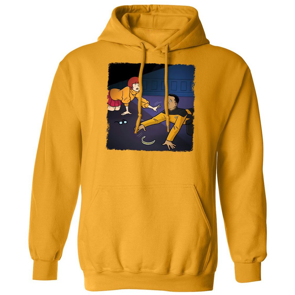 Classic Unisex Hoodie - Z69CY4R5 - Gold - 12