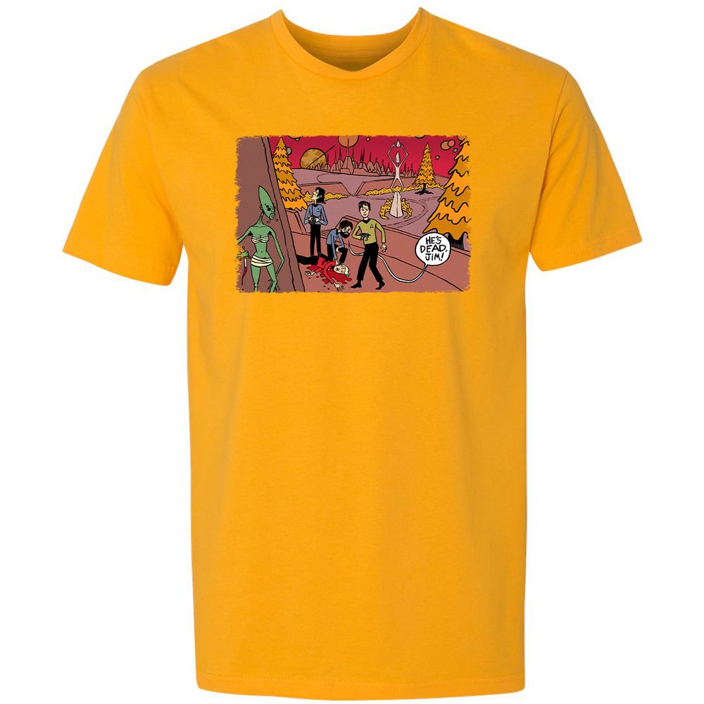 Premium Unisex T-Shirt - V2KSFDSZ - Gold - 12