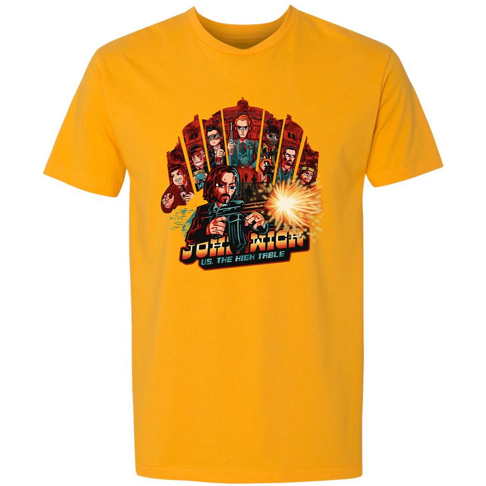 Premium Unisex T-Shirt - B1762KX6 - Gold - 12