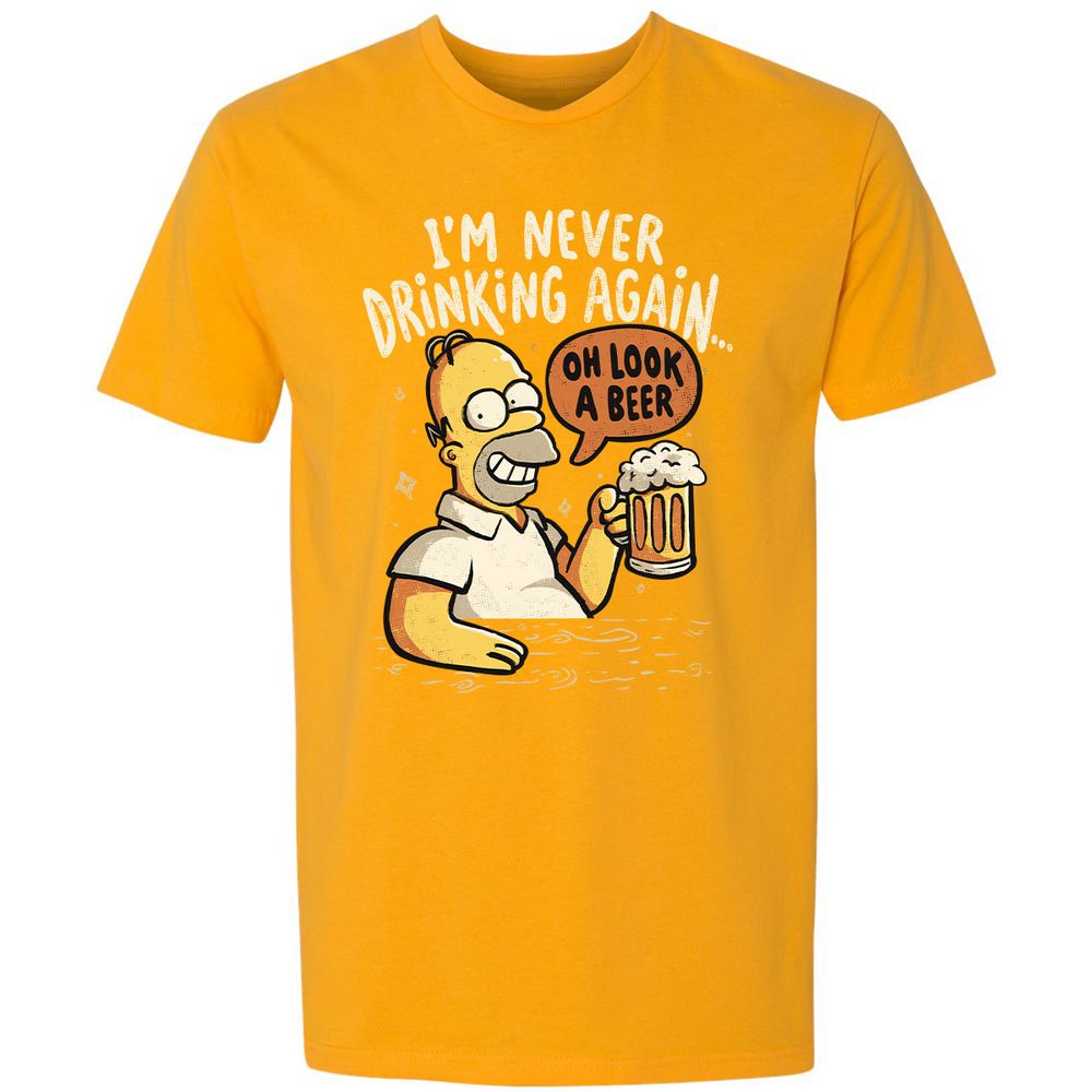 Premium Unisex T-Shirt - PHM1YYPF - Gold - 12