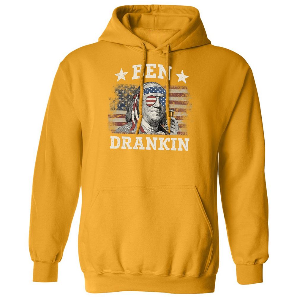 Classic Unisex Hoodie - DM54DH5Z - Gold - 12