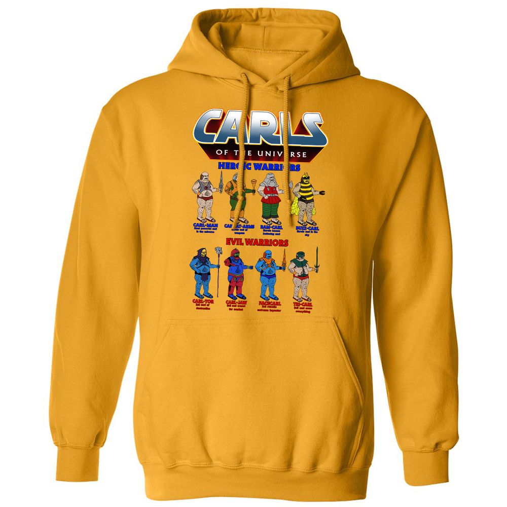 Classic Unisex Hoodie - KQAQHF65 - Gold - 12