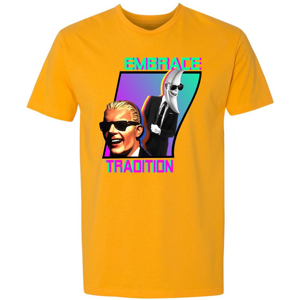 Premium Unisex T-Shirt - W6SG25VY - Gold - 12