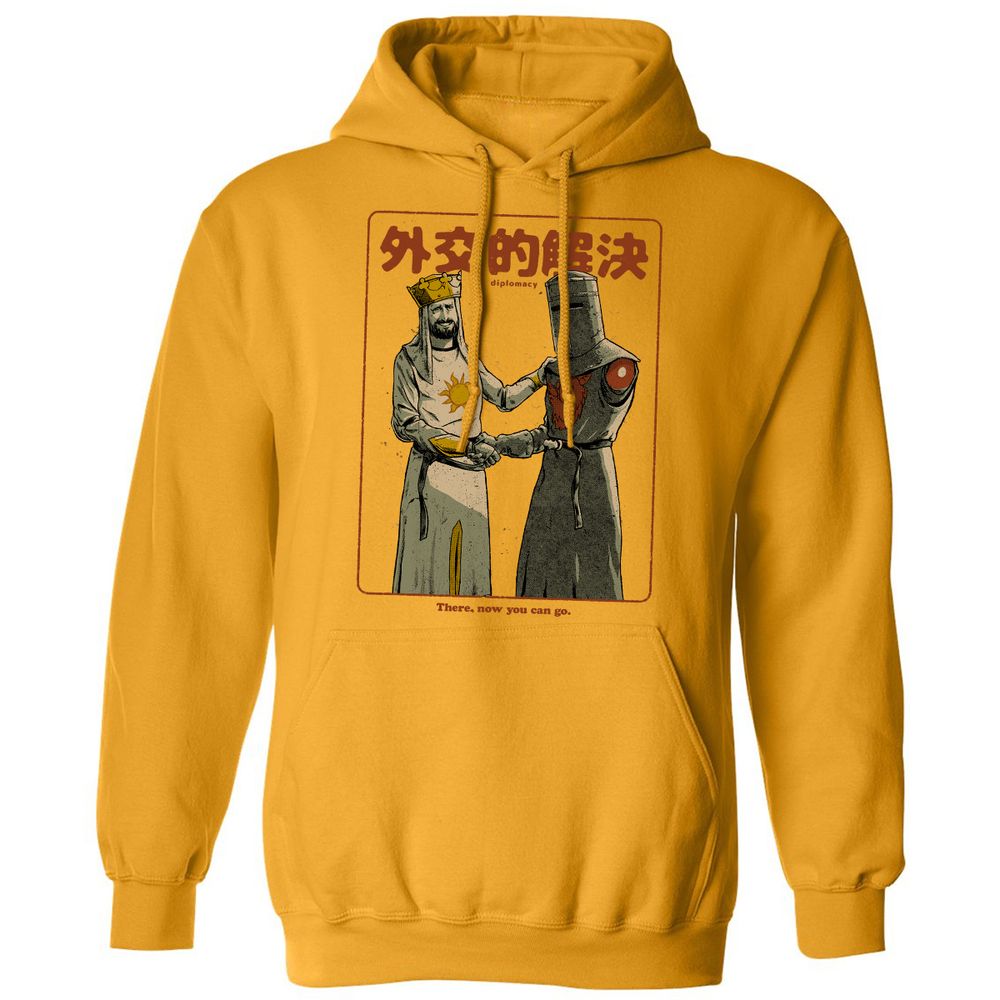 Classic Unisex Hoodie - HSN3RXK5 - Gold - 12