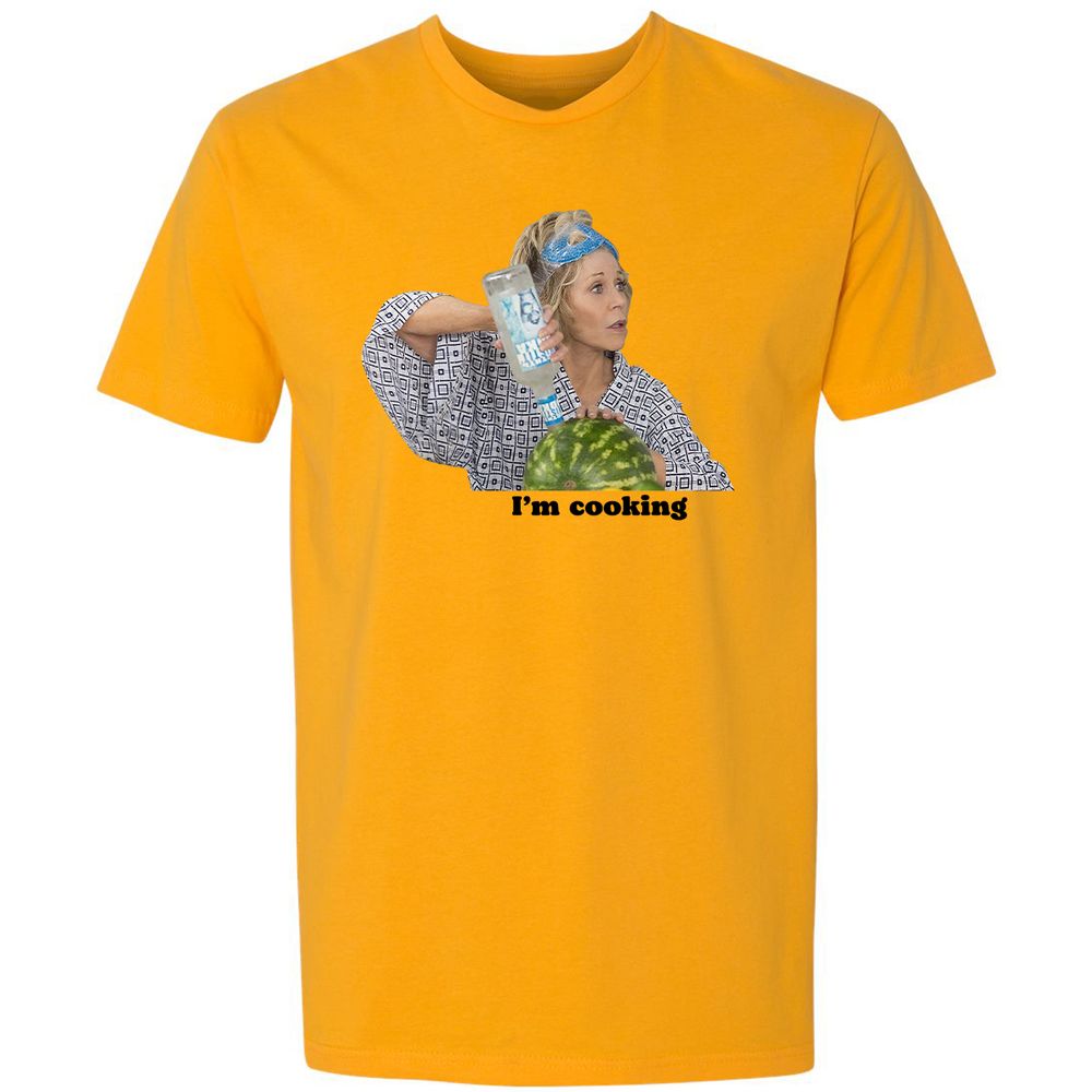 Premium Unisex T-Shirt - 7UMGHSUU - Gold - 12