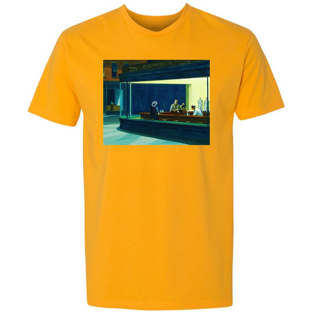 Premium Unisex T-Shirt - 15SYWD6E - Gold - 12