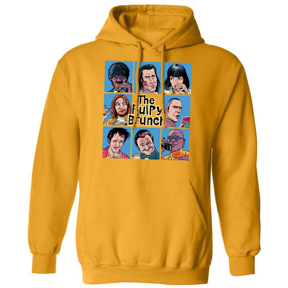 Classic Unisex Hoodie - T44AJVEX - Gold - 12