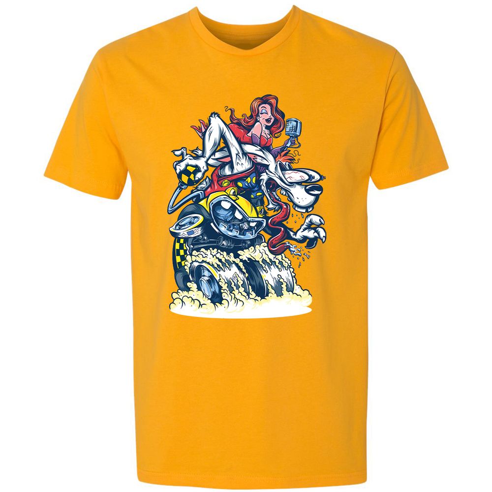 Premium Unisex T-Shirt - 53LLK2HV - Gold - 12