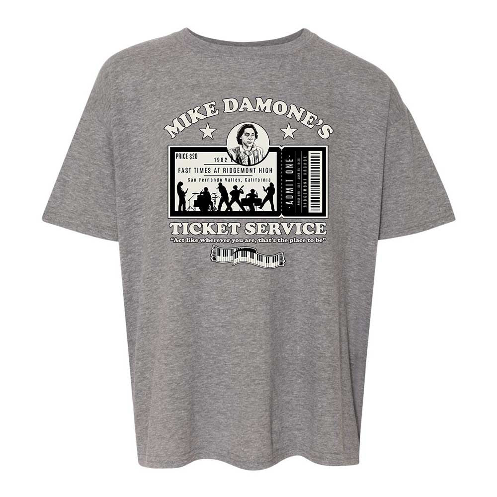 Damone's Ticket Service - Graphite Heather - 12