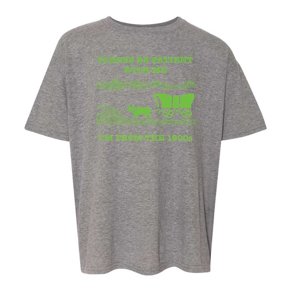 I'm from the 1900s - Graphite Heather - 12