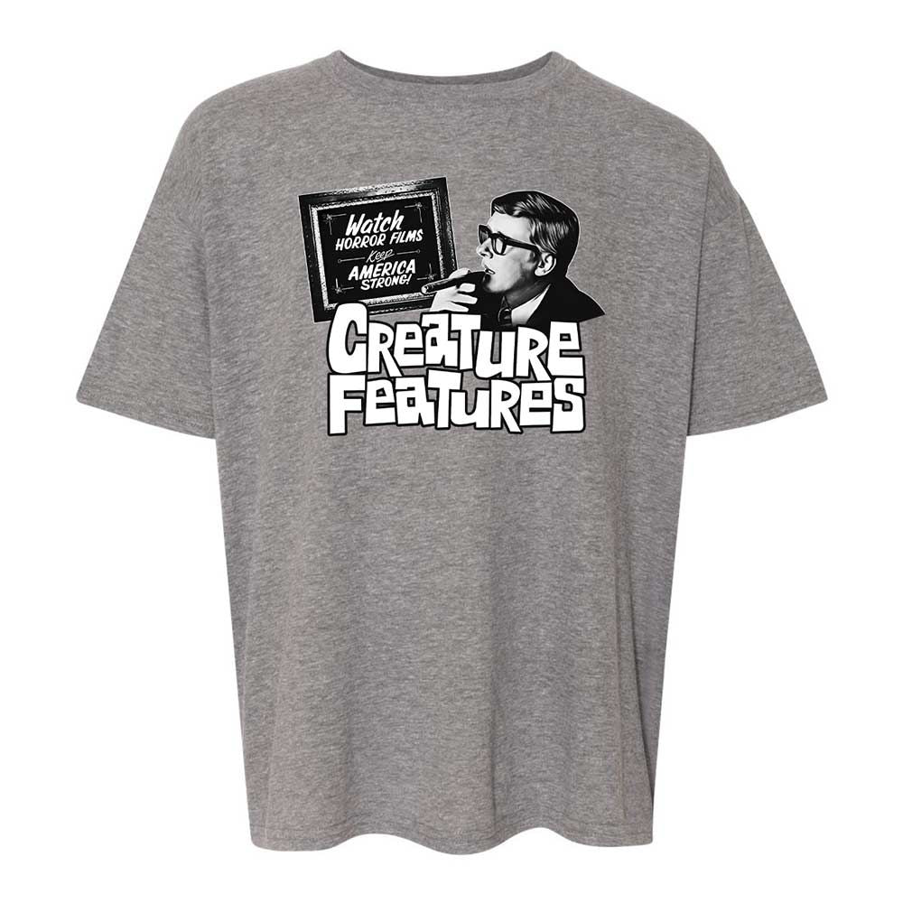 Bob Wilkins Creature Features - Graphite Heather - 12
