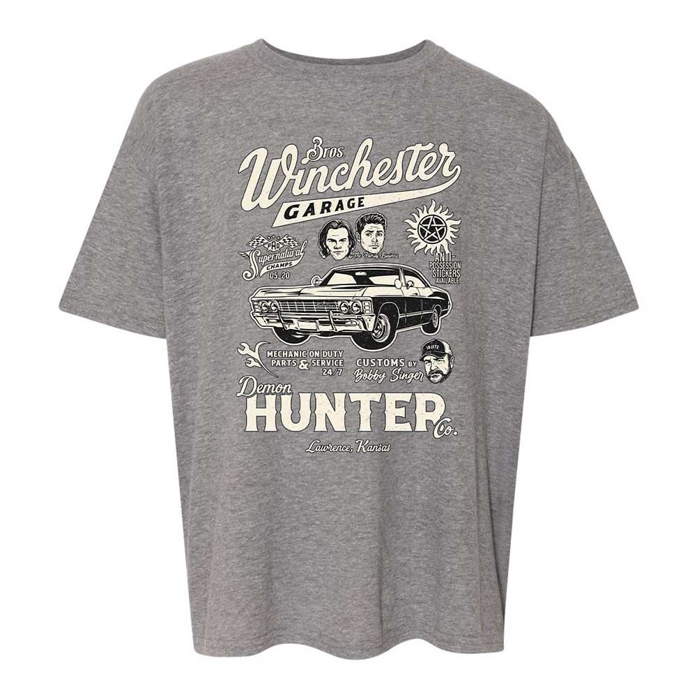 Kids T-Shirt - G9L8YTZV - Graphite Heather - 12