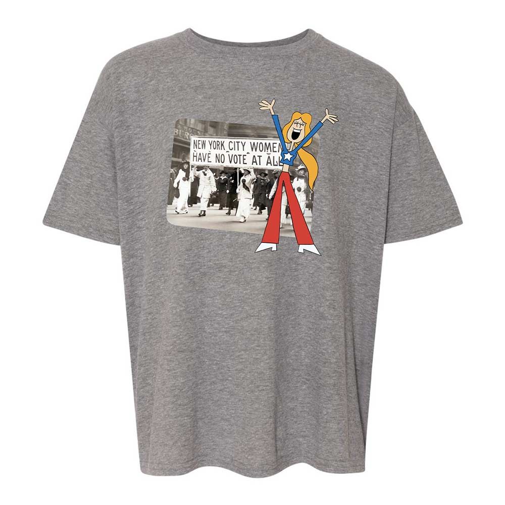 Vote for women - Graphite Heather - 12