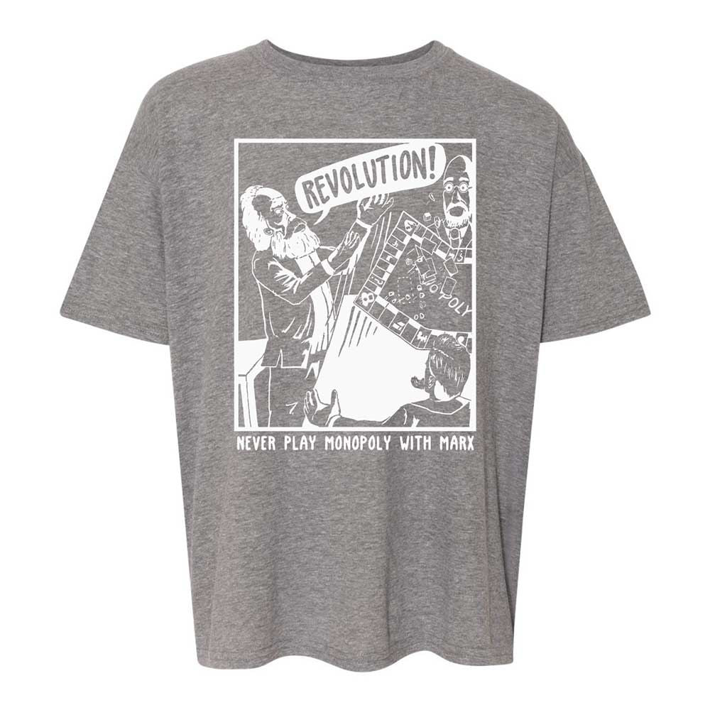 Marxist Monopoly - Political Philosophy - Graphite Heather - 12