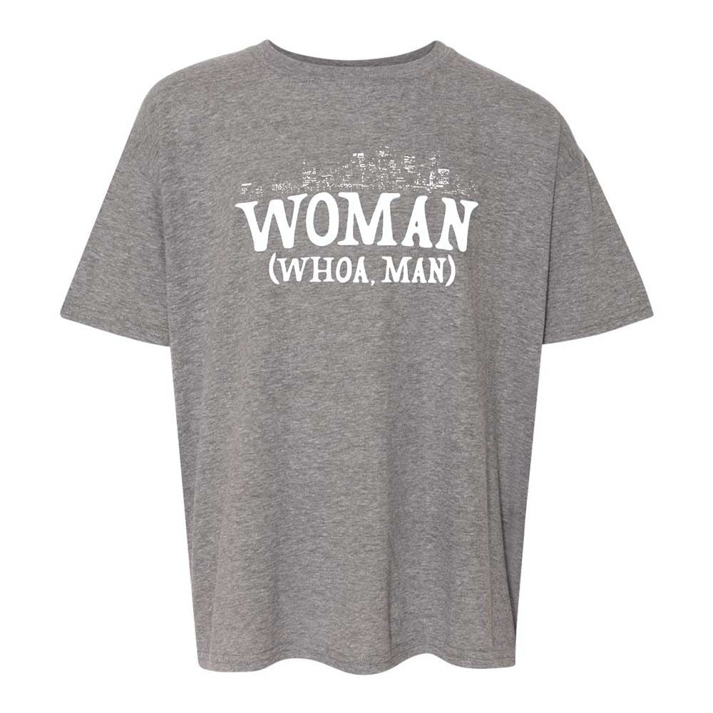 Woman - Whoa, Man - Graphite Heather - 12