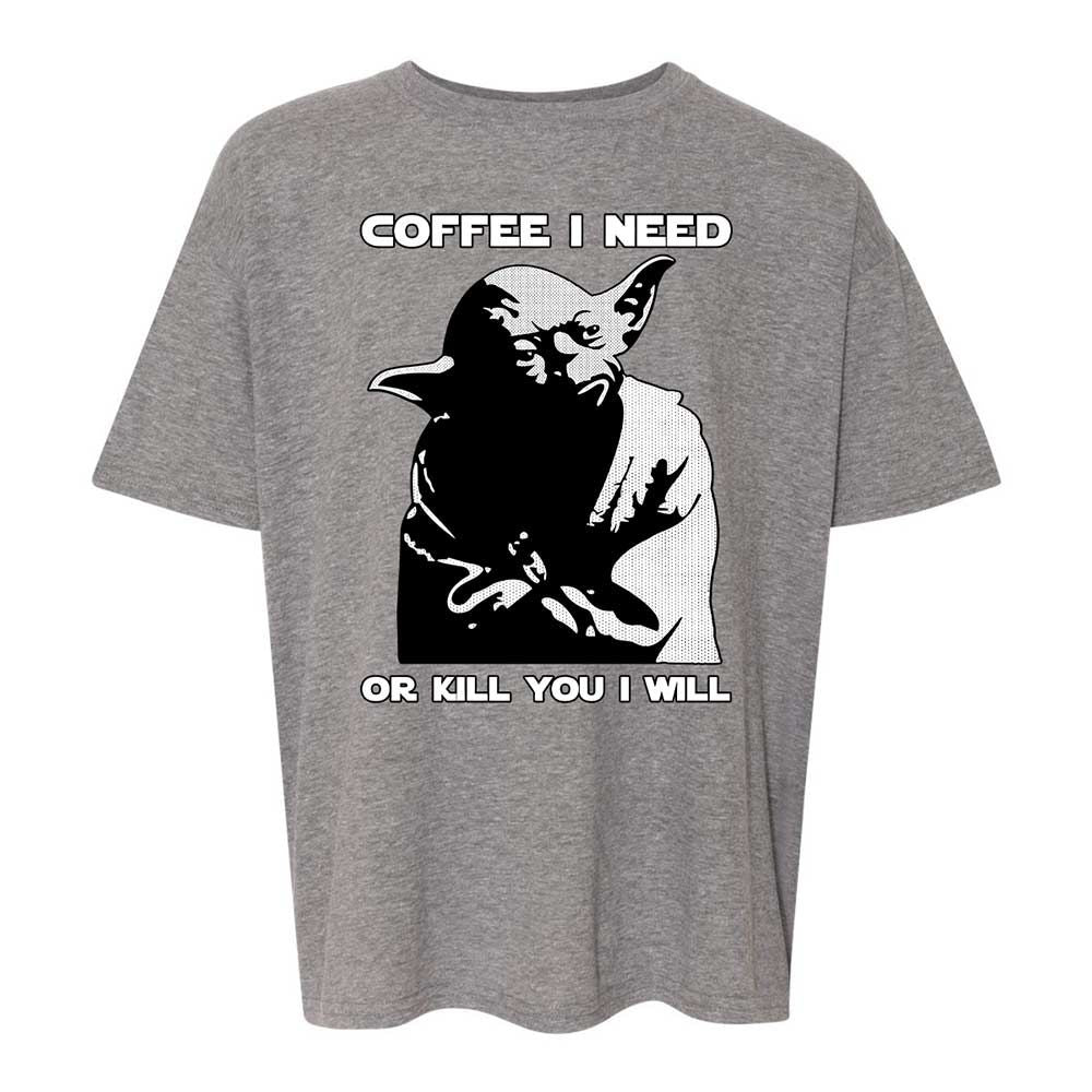 Coffee I Need - Graphite Heather - 12