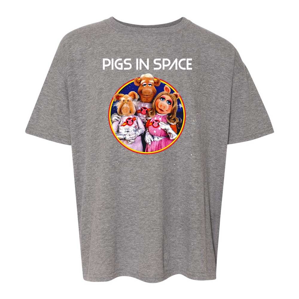 Pigs In Space - Graphite Heather - 12