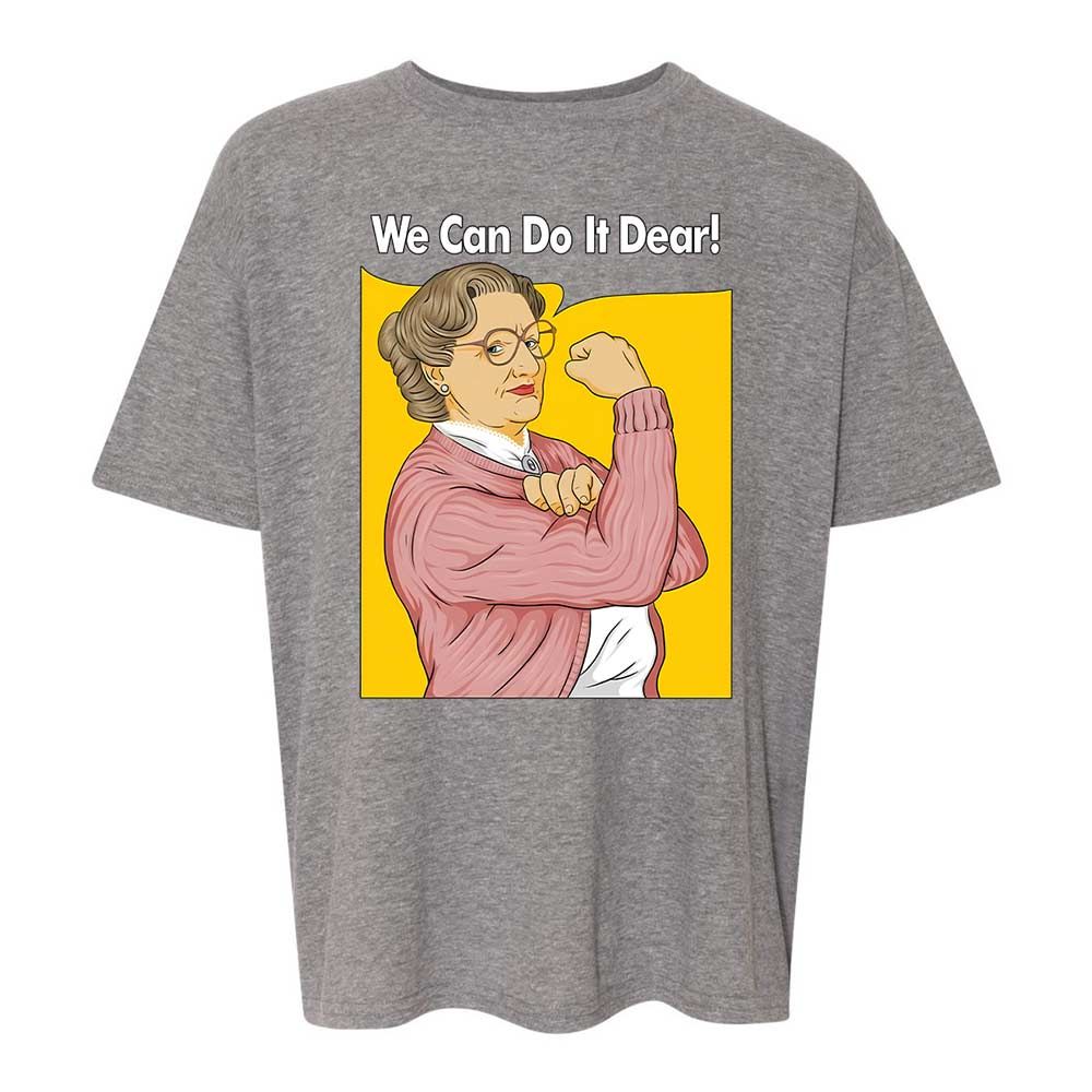 We Can Do It Dear - Graphite Heather - 12