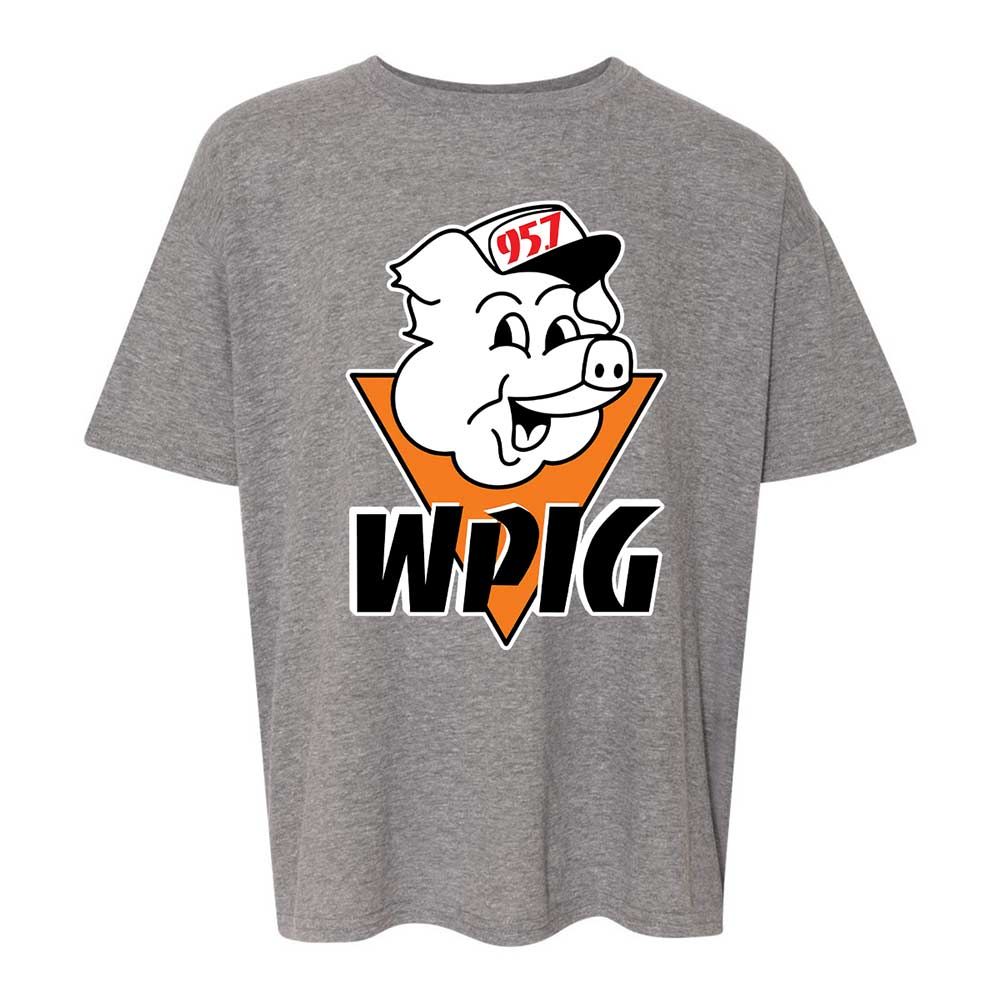 Wpig 95.7 Radio Station - Graphite Heather - 12