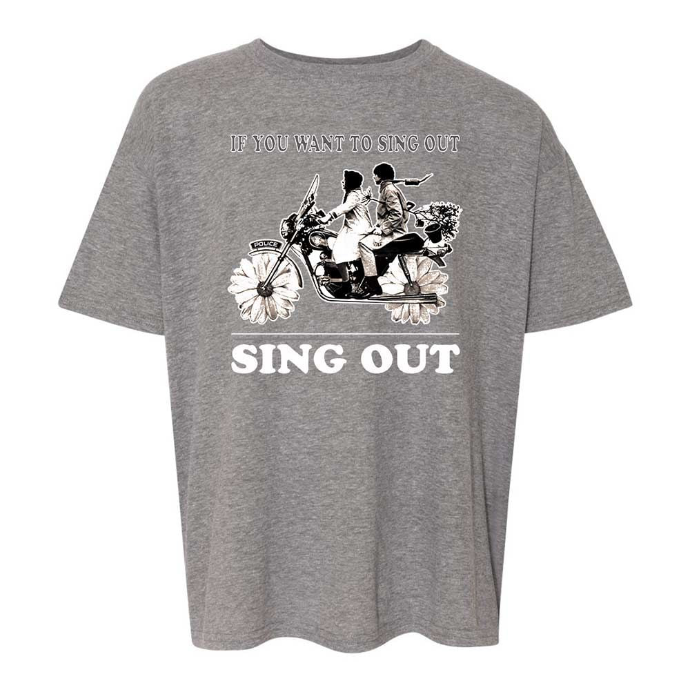 If you want to sing out, sing out - Graphite Heather - 12