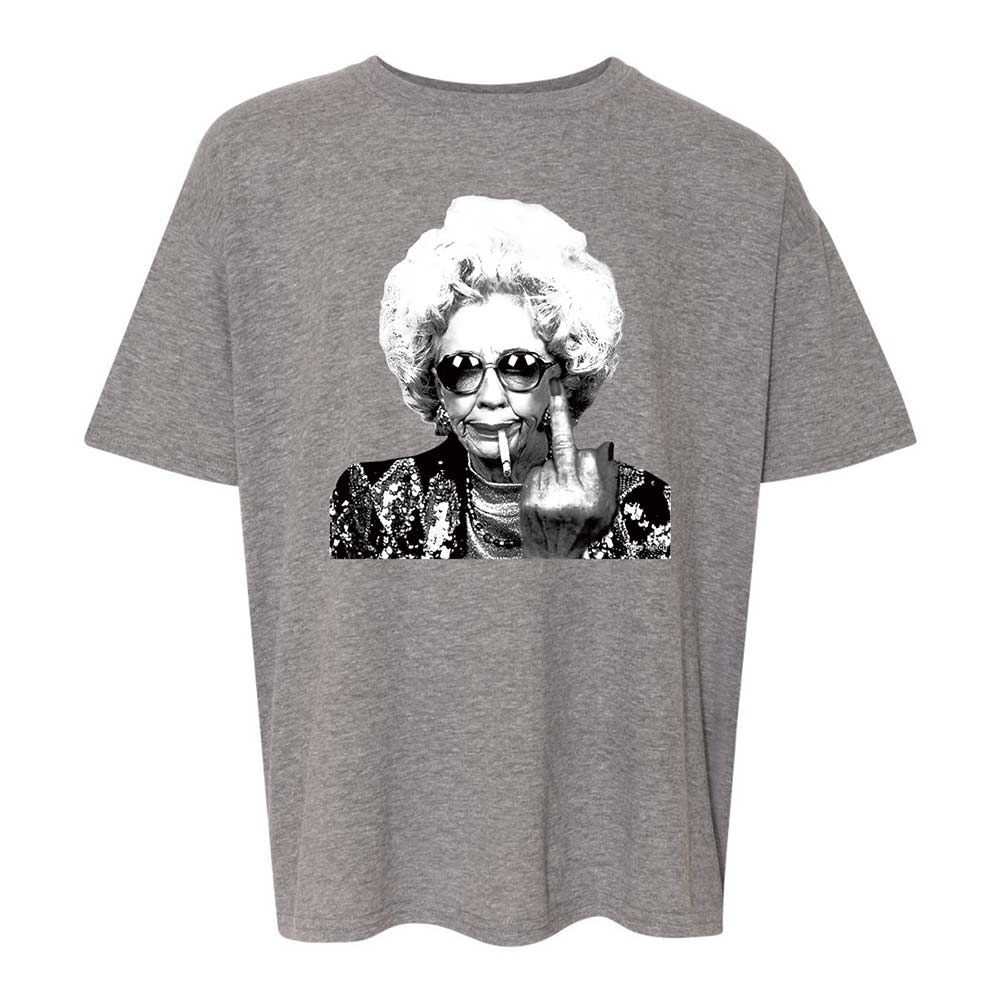 Badass Grandma - Graphite Heather - 12