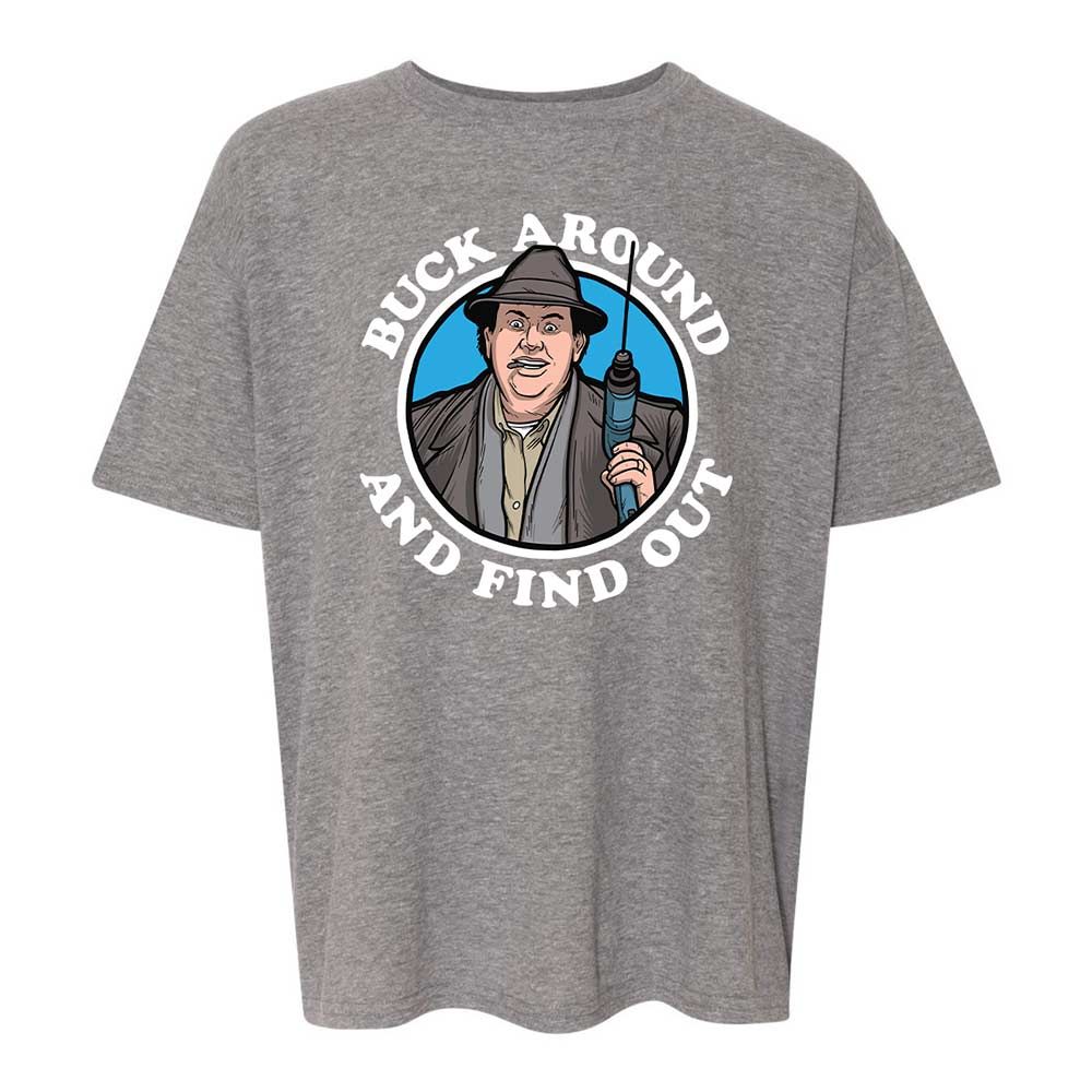 Buck Around & Find Out - Graphite Heather - 12
