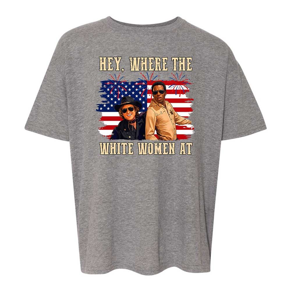 Hey Where The White At - Graphite Heather - 12