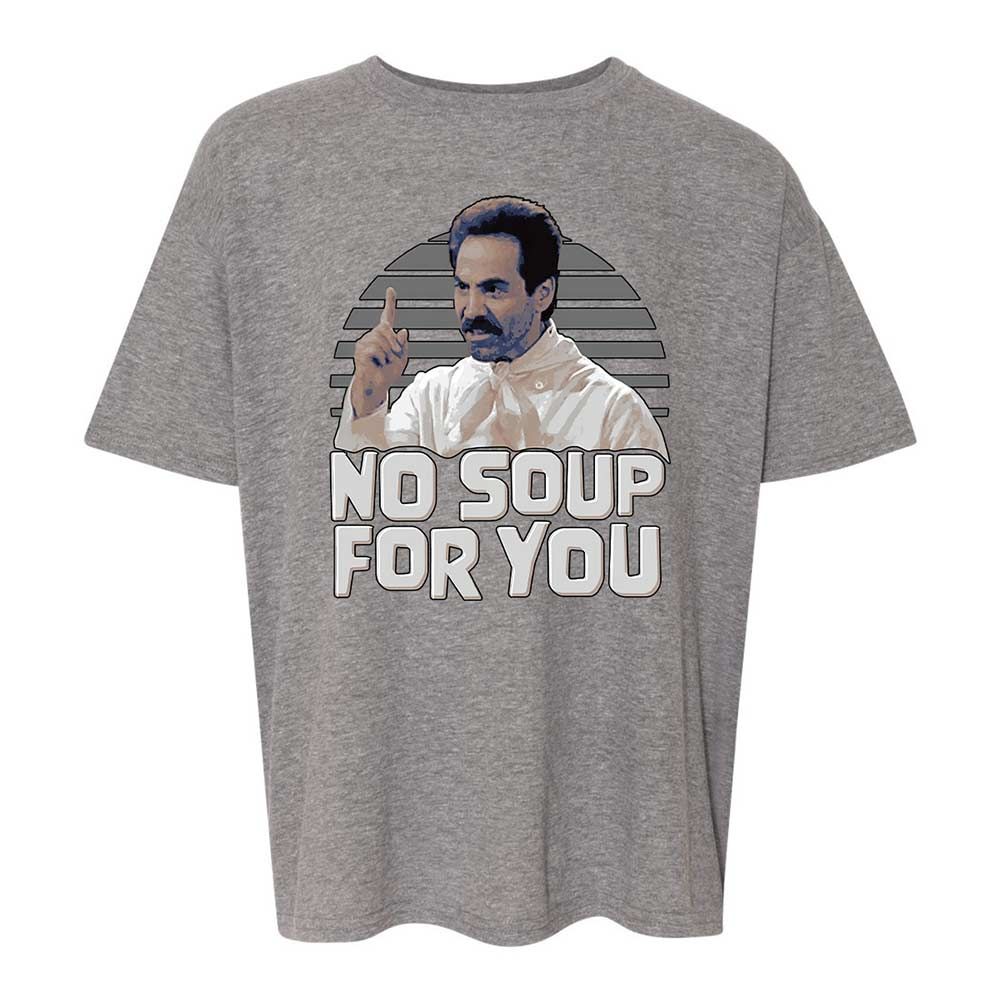 No Soup For You - Graphite Heather - 12