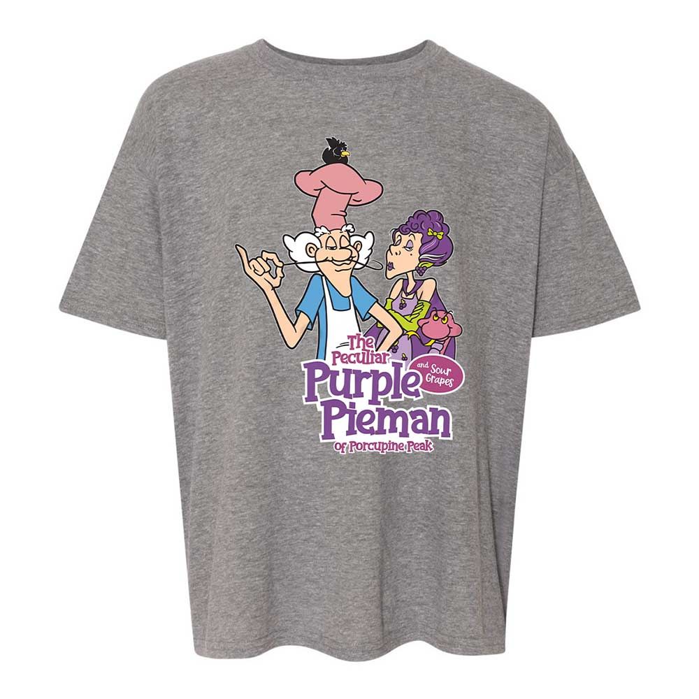 The Peculiar Purple Pie Man - Graphite Heather - 12